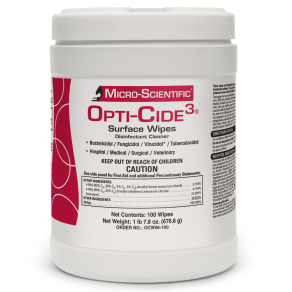 Opti-Cide 3 Disinfectant Cleaner / Sanitizer Wipes